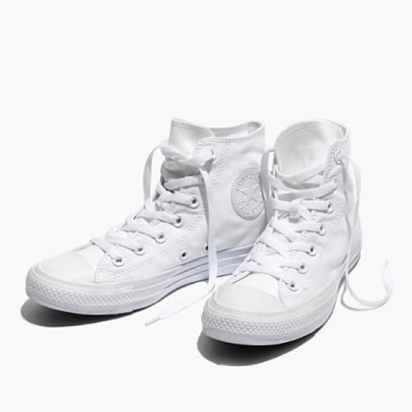 monochromatic white converse